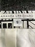 Amanda Uprichard 100% Silk Graphic Black Silk Skirt Size S - photo 4