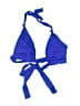 Vitamin A Solid Blue Swimsuit Top Size 6 (estimated) - photo 1