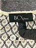 BCX 100% Polyester Ivory Short Sleeve Top Size M - photo 7