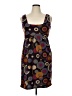 BCBGMAXAZRIA Print Multi Color Brown Cocktail Dress Size XL - photo 1