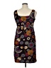 BCBGMAXAZRIA Print Multi Color Brown Cocktail Dress Size XL - photo 2