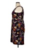 BCBGMAXAZRIA Print Multi Color Brown Cocktail Dress Size XL - photo 5