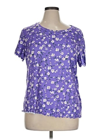Ekouaer Short Sleeve Top (view 1)