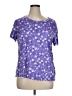 Ekouaer Purple Short Sleeve Top Size XL - photo 1