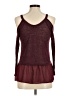 Living Doll Burgundy Long Sleeve Top Size M - photo 2
