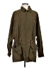 Gap Green Trenchcoat Size 8 - photo 1