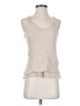 NM Luxury Essentials Tan Sleeveless Top Size 3 - photo 1