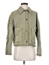 Zara Solid Green Jacket Size S - photo 1