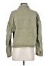 Zara Solid Green Jacket Size S - photo 2