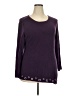 INC International Concepts Purple Pullover Sweater Size XXL - photo 1