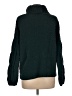 Seven7 100% Polyester Green Turtleneck Sweater Size M - photo 2