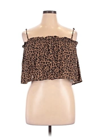 American Eagle Outfitters Sleeveless Blouse (view 1)