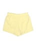 H&M 100% Cotton Solid Yellow Shorts Size 7 - photo 2