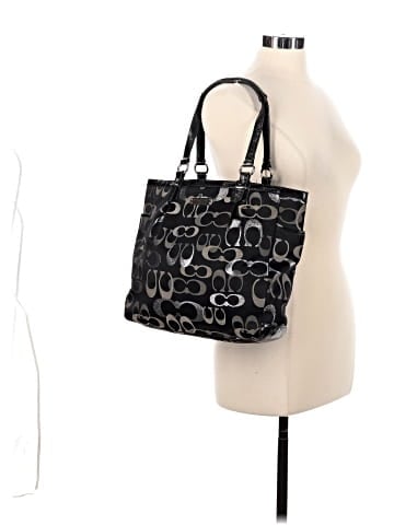 Coach Leather Tote (view 2)