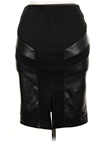Marc New York Faux Leather Skirt (view 2)