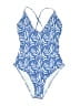 Berlook Paisley Blue One Piece Swimsuit Size XL - photo 1