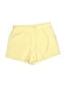 H&M 100% Cotton Solid Yellow Shorts Size 7 - photo 1