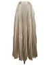 Reiss 100% Polyester Metallic Silver Formal Skirt Size 2 - photo 1