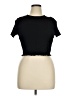 Divided by H&M Black Short Sleeve Top Size XL - photo 1