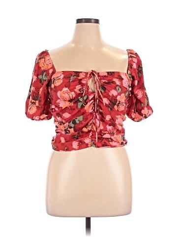 H&M Short Sleeve Blouse (view 1)