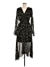Sugar Lips 100% Polyester Black Casual Dress Size M - photo 1