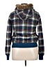 Roxy Plaid Blue Jacket Size XL - photo 2
