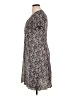 Connected Apparel 100% Polyester Gray Casual Dress Size 14 - photo 5
