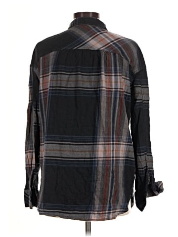 Free People Long Sleeve Button-Down Shirt (view 2)