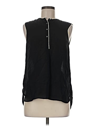 Vince. Sleeveless Button-Down Shirt (view 1)