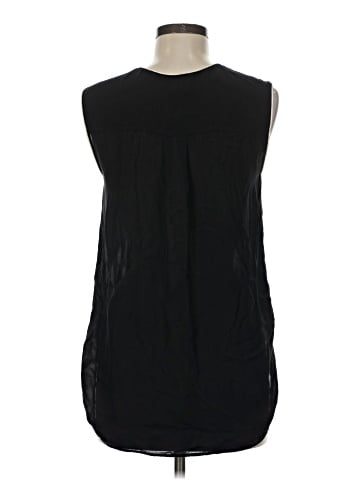 Vince. Sleeveless Button-Down Shirt (view 2)
