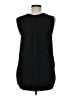 Vince. Black Sleeveless Button-Down Shirt Size M - photo 2