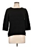 Spense Black 3/4 Sleeve Top Size L - photo 1