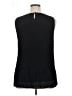 Roz & Ali 100% Polyester Black Sleeveless Blouse Size XL - photo 2