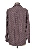 Grayson 100% Lyocell Print Burgundy Long Sleeve Blouse Size Med (3) - photo 2