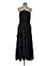 Aqua 100% Polyester Black Cocktail Dress Size XL - photo 1