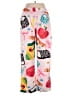 Assorted Brands 100% Polyester Print Pink Casual Pants Size XXL - photo 2