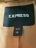 Express 100% Polyester Brown Coat Size L - photo 6