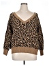 Old Navy Animal Print Brown Pullover Sweater Size XL - photo 1