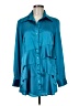 Finley Teal 3/4 Sleeve Blouse Size M - photo 1