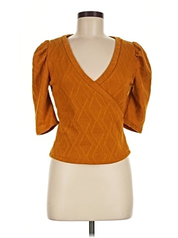 Haute Monde 3/4 Sleeve Top (view 1)