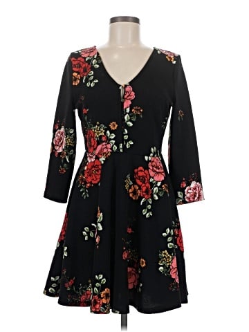 Planet Gold Casual Dress (view 1)