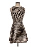Xhilaration Stripes Tan Cocktail Dress Size XS - photo 1