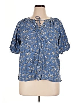 Ann Taylor LOFT Short Sleeve Blouse (view 1)
