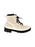 Old Navy Ivory Ankle Boots Size 4 - photo 1