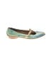 Salvatore Ferragamo Color Block Green Flats Size 7 1/2 - photo 1