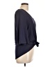 Calessa Blue 3/4 Sleeve Top Size L - photo 4