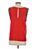 Haute Hippie 100% Silk Red Sleeveless Top Size S - photo 2