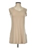 Susan Graver Tan Sleeveless T-Shirt Size XXS - photo 1