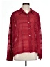 Chico's Design 100% Polyester Red Long Sleeve Blouse Size XL (3) - photo 1