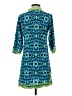 Escapada Print Blue Casual Dress Size XS - photo 2